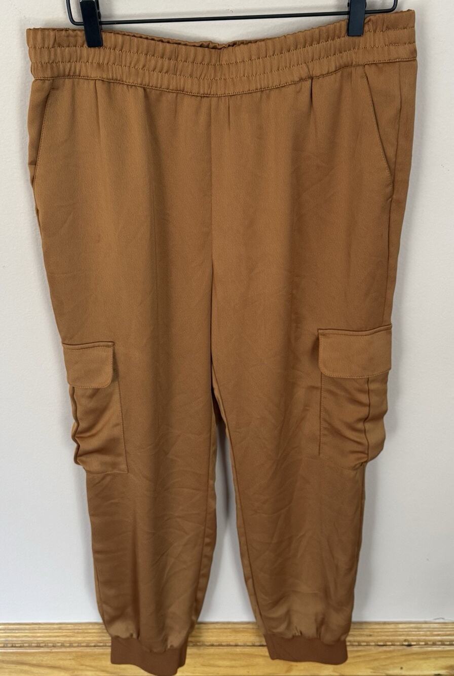 Banana Republic Women’s Cargo Pants Large Burnt Orange